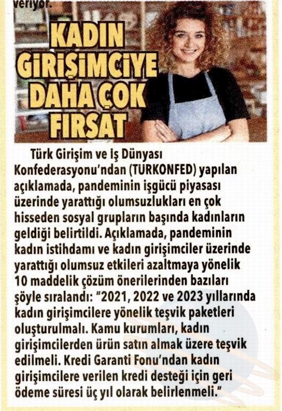 8 Mart Dunya Kadinlar Gunu Basin Aciklamasi Basin Yansimalari 8 Mart 2021 - 4