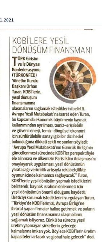 Ankara Basin Toplantısı Basin Yansimalari 17 Kasim 2021 - 3