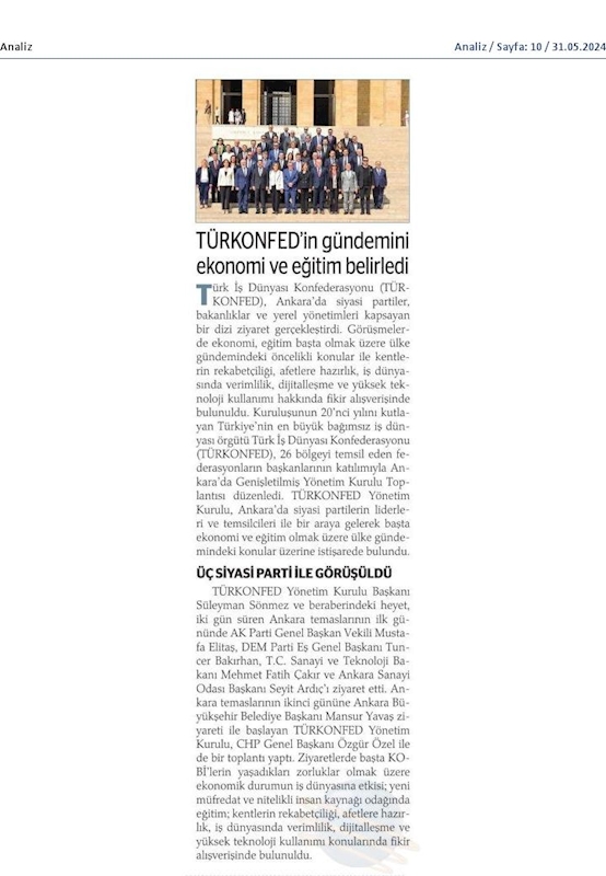 Ankara Ziyaretleri 28 29 Mayis - 14