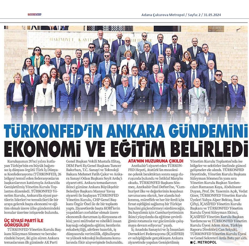 Ankara Ziyaretleri 28 29 Mayis - 19