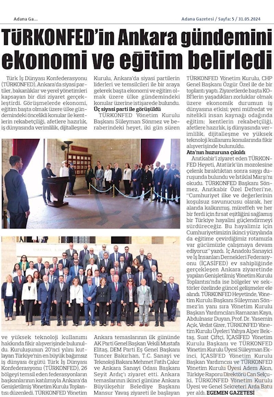 Ankara Ziyaretleri 28 29 Mayis - 28