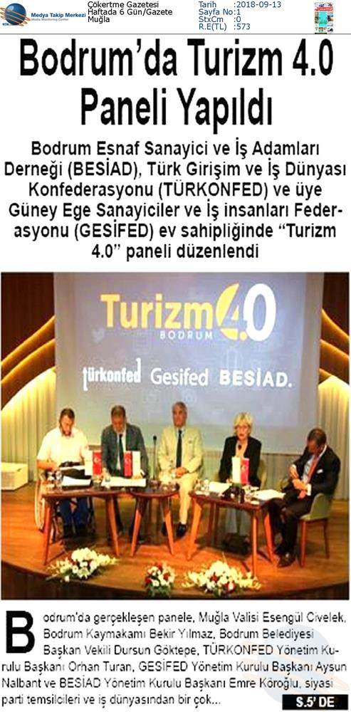 Bodrum Turizm 40 Zirvesi Didim Ekonomi Gala Yemegi Medya Yansimalari 8 Eylul 2018 - 14