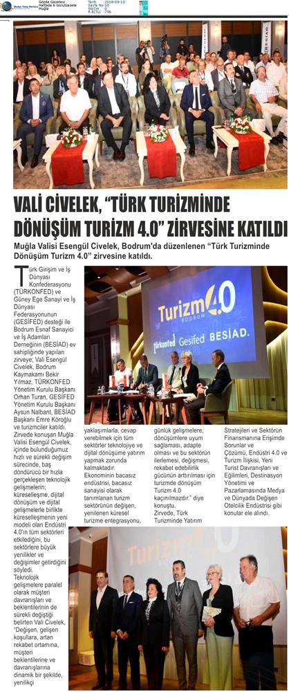 Bodrum Turizm 40 Zirvesi Didim Ekonomi Gala Yemegi Medya Yansimalari 8 Eylul 2018 - 24