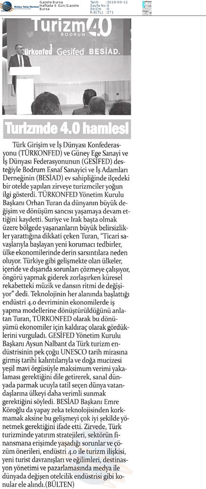 Bodrum Turizm 40 Zirvesi Didim Ekonomi Gala Yemegi Medya Yansimalari 8 Eylul 2018 - 25