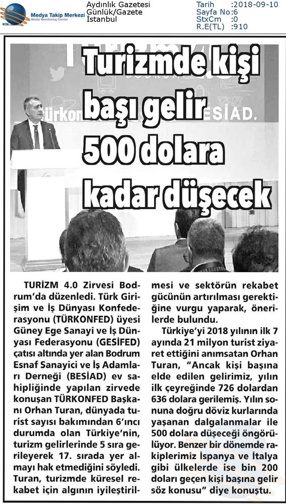 Bodrum Turizm 40 Zirvesi Didim Ekonomi Gala Yemegi Medya Yansimalari 8 Eylul 2018 - 39