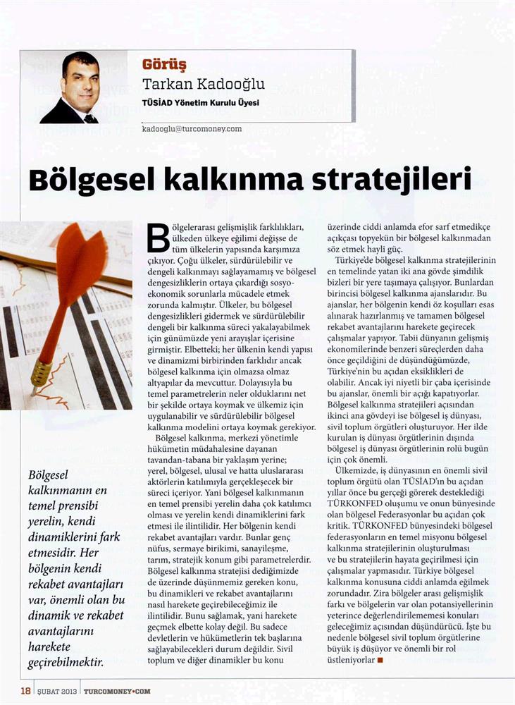 Bolgesel Esitsizlik Ve Bolgesel Kalkinma Stratejilerine Bakis - 2