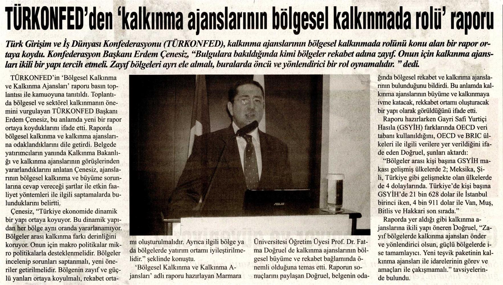Bolgesel Esitsizlik Ve Bolgesel Kalkinma Stratejilerine Bakis - 7