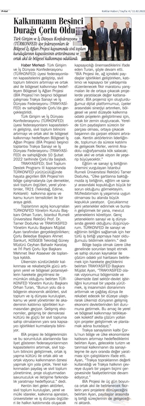 Bolgesel Is Aglari Projesi 10 Subat 2022 Tekirdag - 7