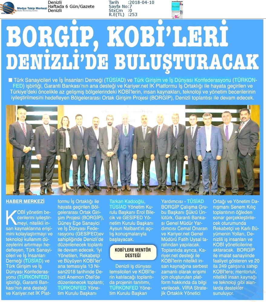 Borgip Denizli Toplantısı Medya Yansimalari 13 Nisan 2018 Denizli - 17