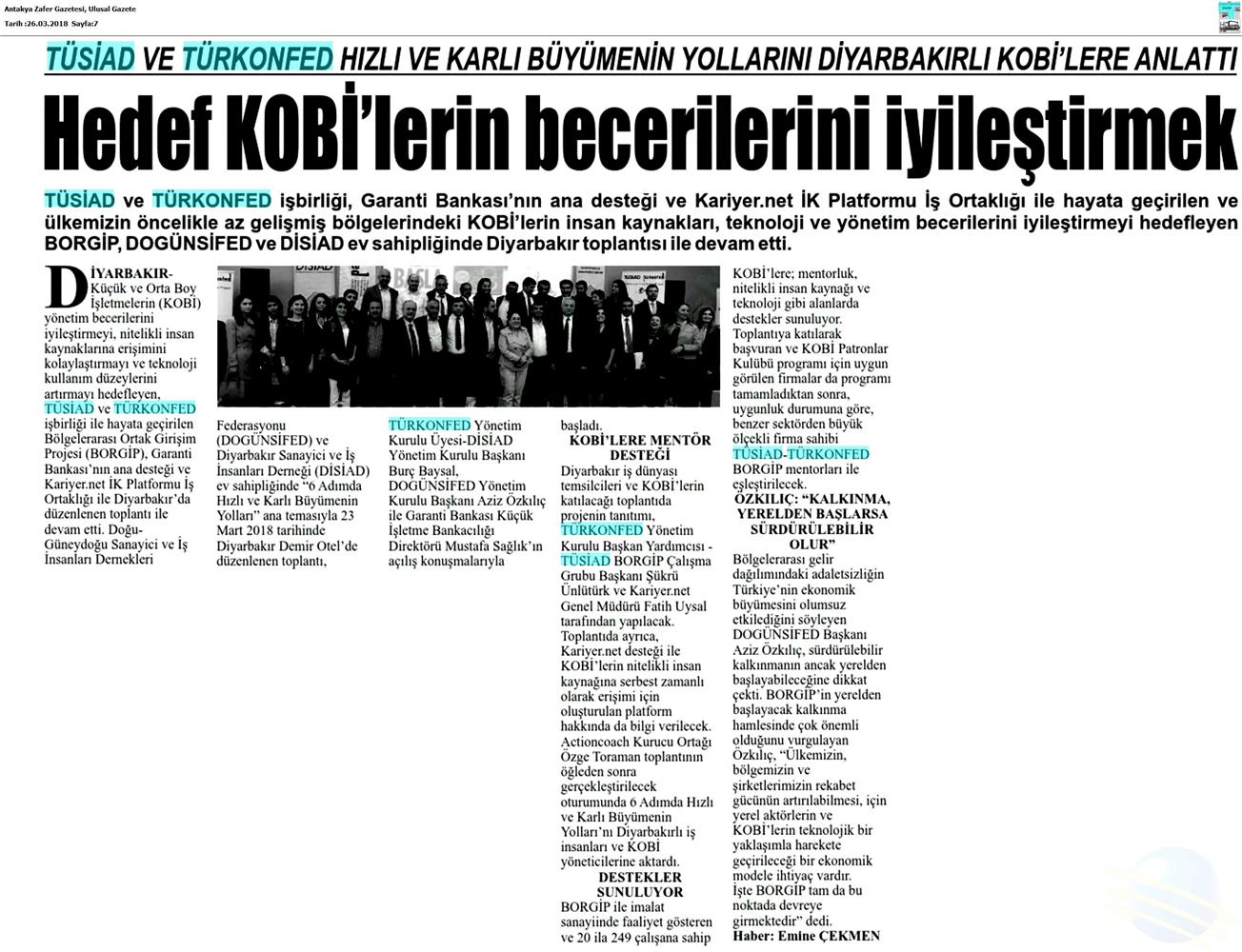 Borgip Diyarbakir Toplantısı Medya Yansimalari 23 Mart 2018 Diyarbakir - 2
