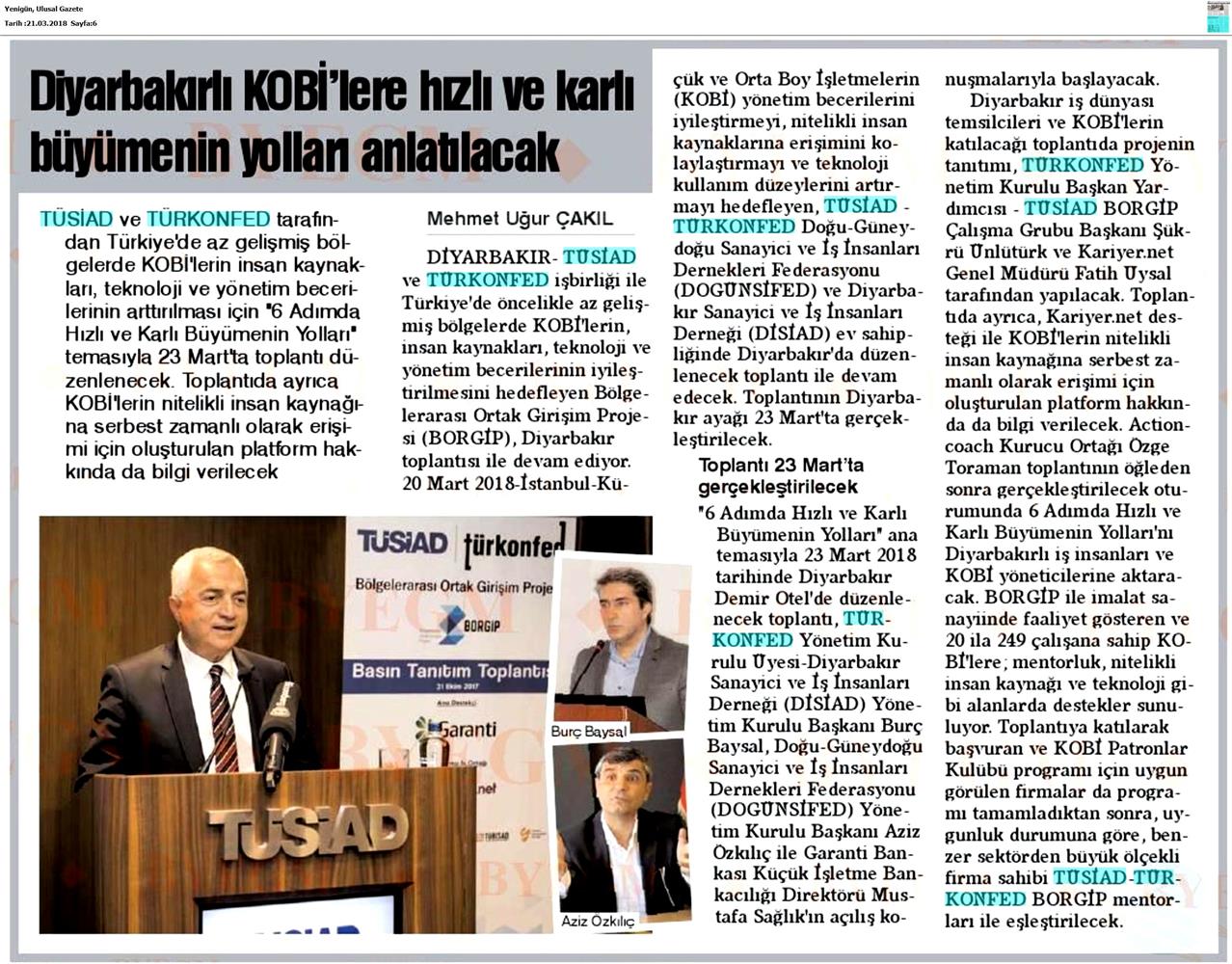 Borgip Diyarbakir Toplantısı Medya Yansimalari 23 Mart 2018 Diyarbakir - 13