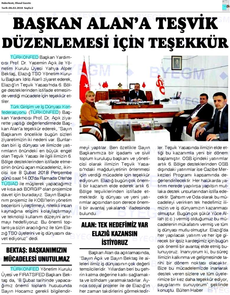 Borgip Elazig Toplantısı Medya Yansimalari 8 Subat 2018 Elazig - 15