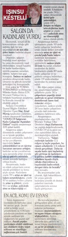 COVID 19 Salgininin Kadin Calisanlar Acisindan Etkileri Arastirma Raporu Basin Yansimalari - 17