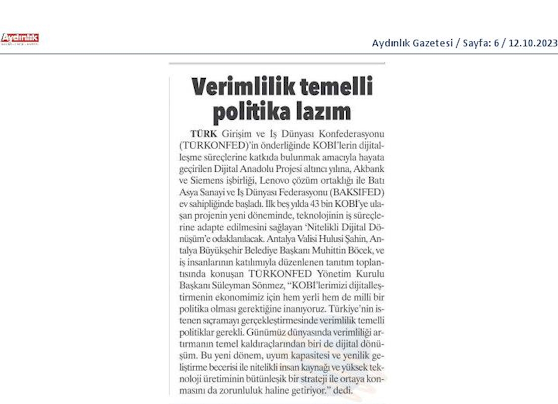Dijital Anadolu 11 Ekim 2023 Antalya - 6