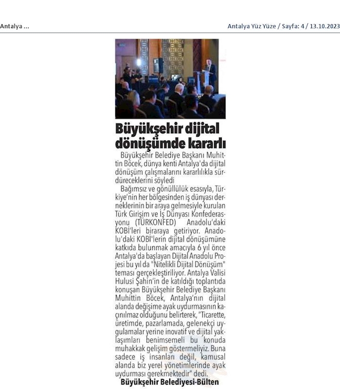 Dijital Anadolu 11 Ekim 2023 Antalya - 14