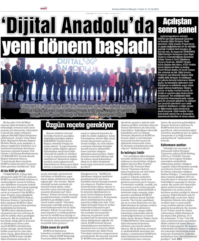 Dijital Anadolu 11 Ekim 2023 Antalya - 28
