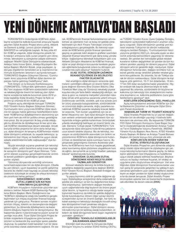 Dijital Anadolu 11 Ekim 2023 Antalya - 31
