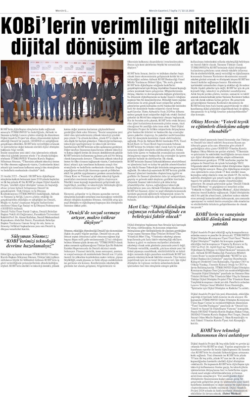 Dijital Anadolu 20 Aralik 2023 Denizli - 3