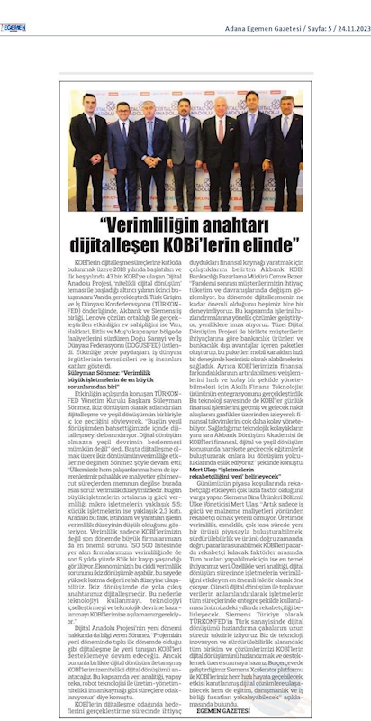 Dijital Anadolu 22 Kasim 2023 Van - 1