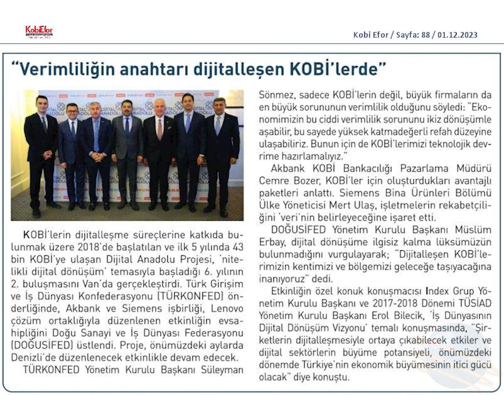 Dijital Anadolu 22 Kasim 2023 Van - 2
