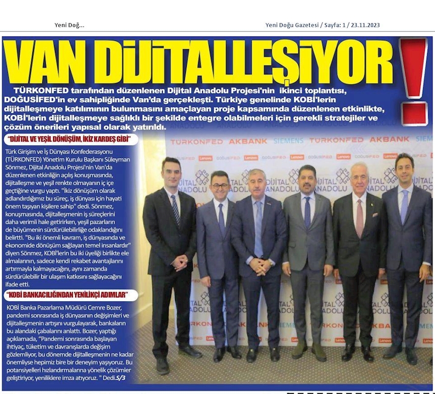 Dijital Anadolu 22 Kasim 2023 Van - 9