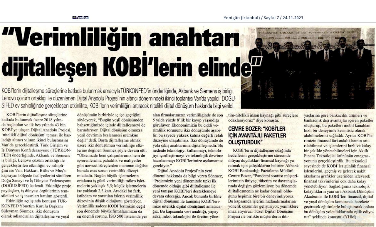 Dijital Anadolu 22 Kasim 2023 Van - 12