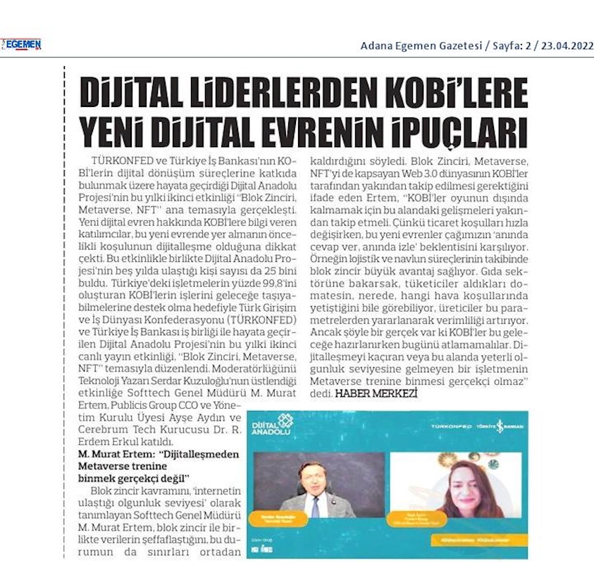 Dijital Anadolu Canli Yayinlari 2022 - 9