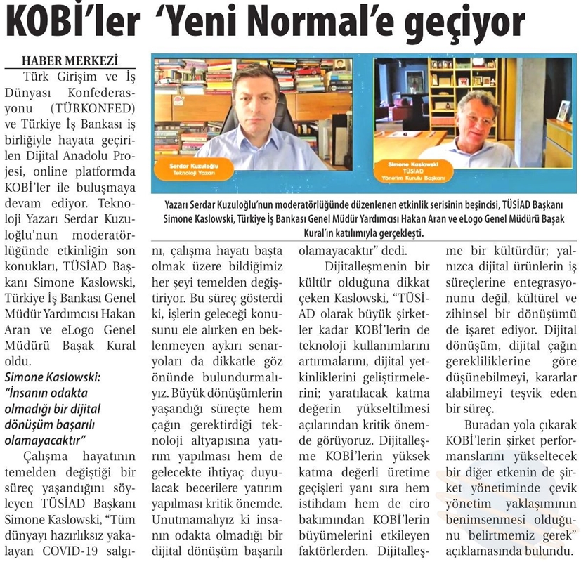Dijital Anadolu Canli Yayinlari Basin Yansimalari 2020 - 19