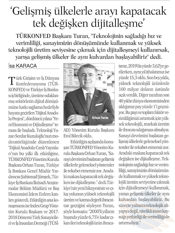 Dijital Anadolu Canli Yayinlari Basin Yansimalari 2021 - 15
