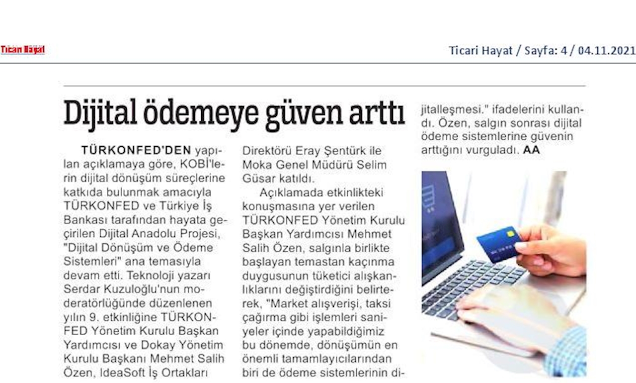 Dijital Anadolu Canli Yayinlari Basin Yansimalari 2021 - 22