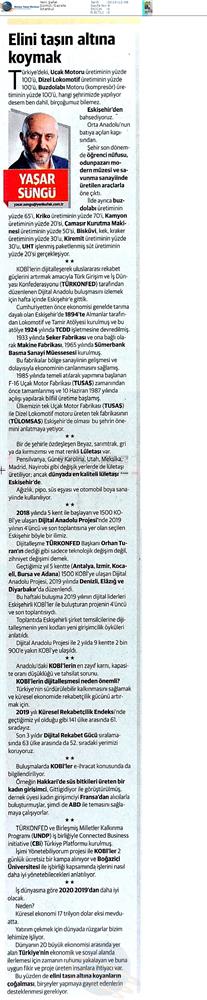 Dijital Anadolu Toplantısı Medya Yansimalari 5 Aralik 2019 Eskisehir - 4