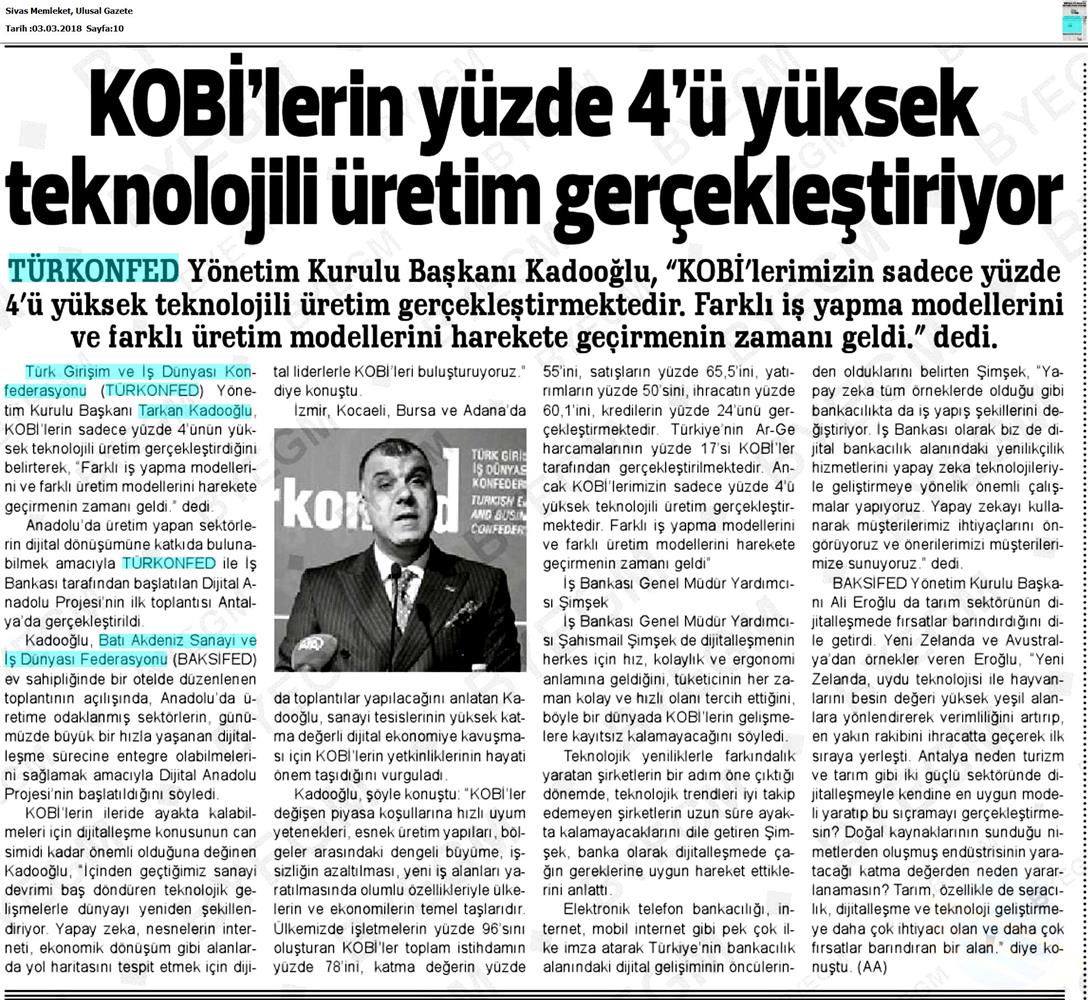 Dijital Anadolu Toplantısı Medya Yansimalari 1 Mart 2018 Antalya - 32