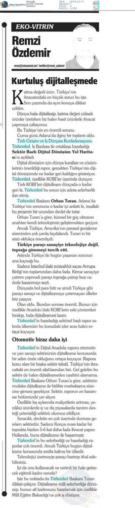 Dijital Anadolu Toplantısı Medya Yansimalari 13 Aralik 2018 Adana - 19