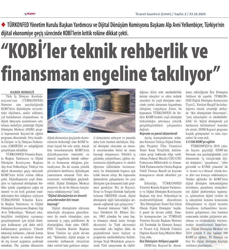 Dijital Dönüşüm Merkezi 22 Ekim 2024 Kayseri - 4