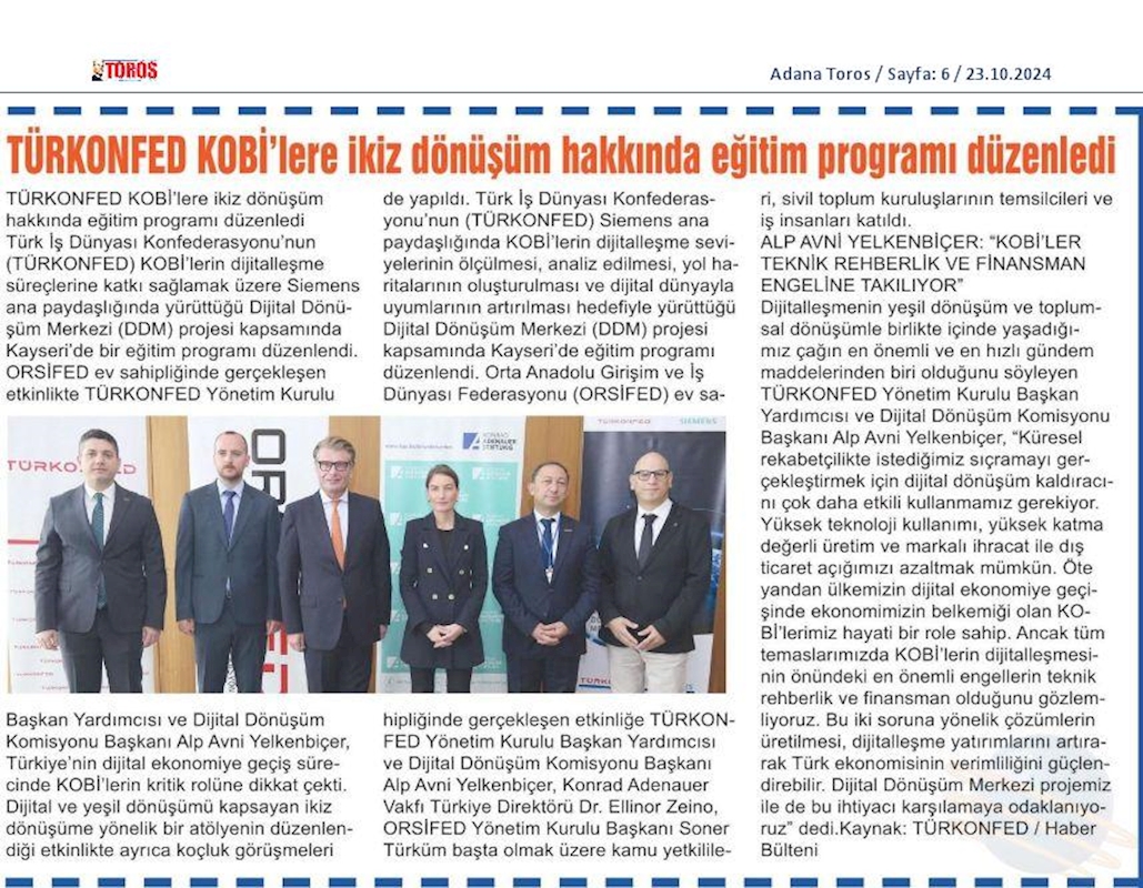 Dijital Dönüşüm Merkezi 22 Ekim 2024 Kayseri - 6