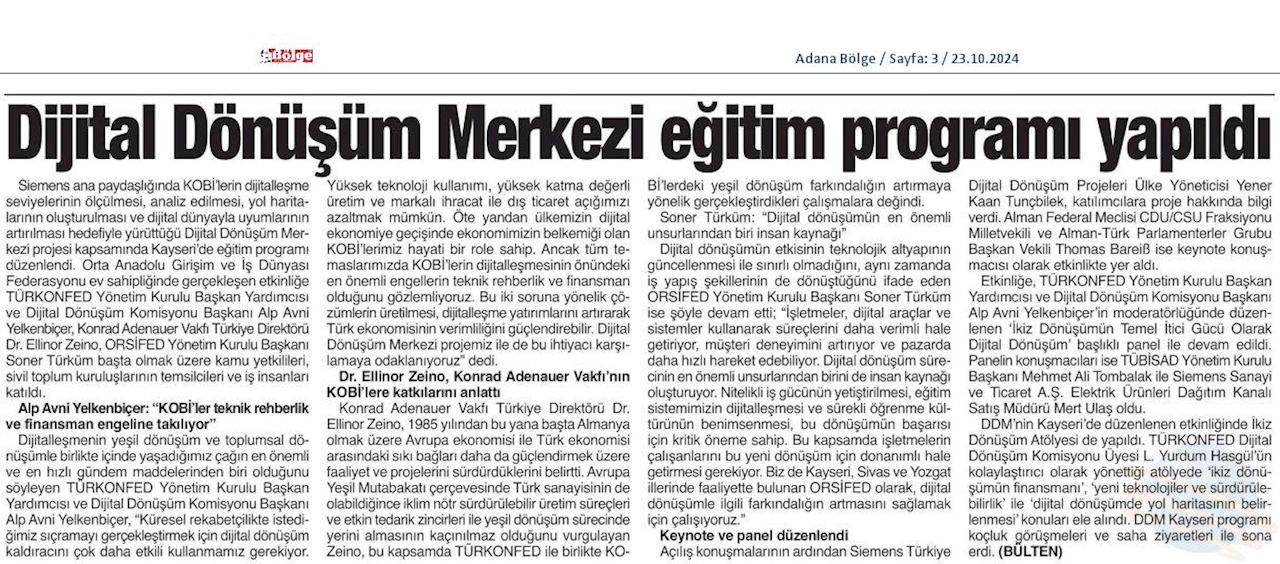 Dijital Dönüşüm Merkezi 22 Ekim 2024 Kayseri - 9