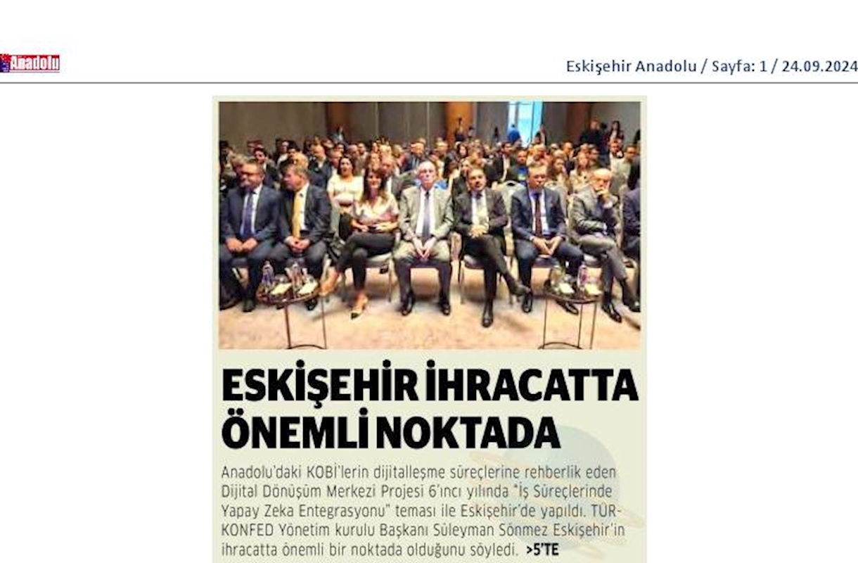 Dijital Dönüşüm Merkezi 23 Eylul 2024 Eskisehir - 2