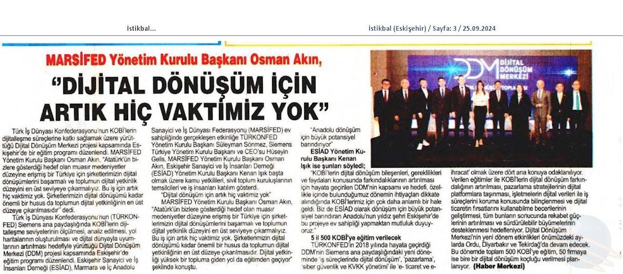Dijital Dönüşüm Merkezi 23 Eylul 2024 Eskisehir - 13