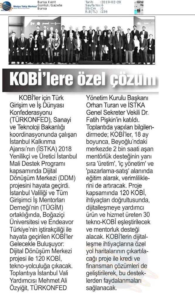 Dijital Dönüşüm Merkezi Tanitim Toplantısı Medya Yansimalari 26 Subat 2019 Istanbul - 11