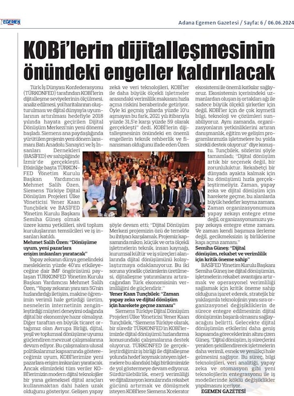 Dijital Dönüşüm Merkezi Yeni Donem Lansmani 05 Haziran 2024 Izmir - 2