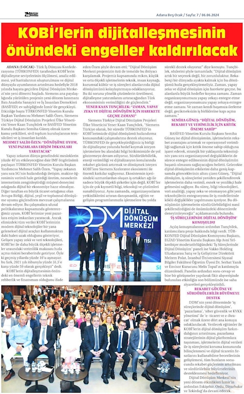Dijital Dönüşüm Merkezi Yeni Donem Lansmani 05 Haziran 2024 Izmir - 13