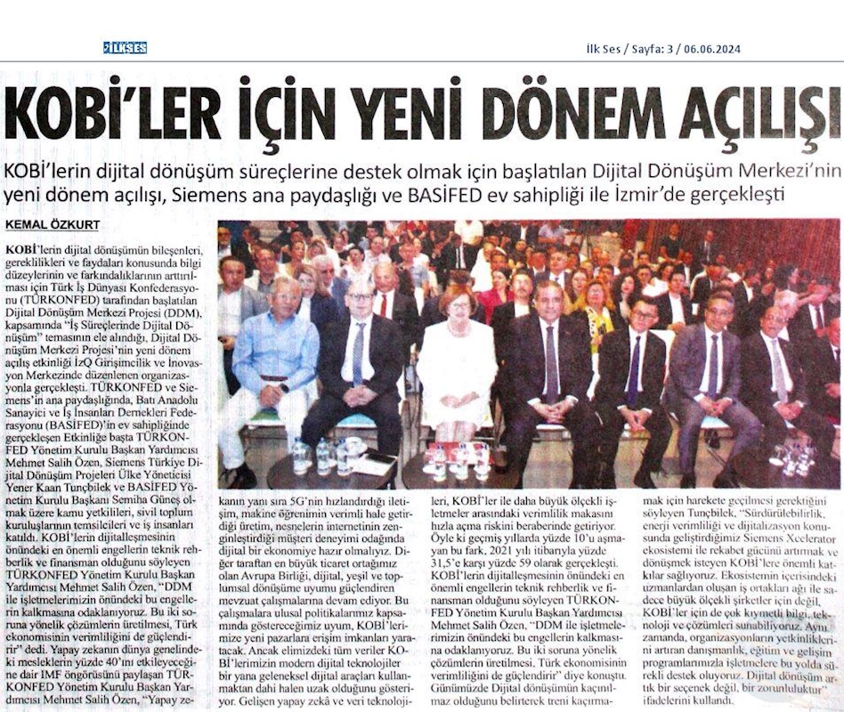 Dijital Dönüşüm Merkezi Yeni Donem Lansmani 05 Haziran 2024 Izmir - 18