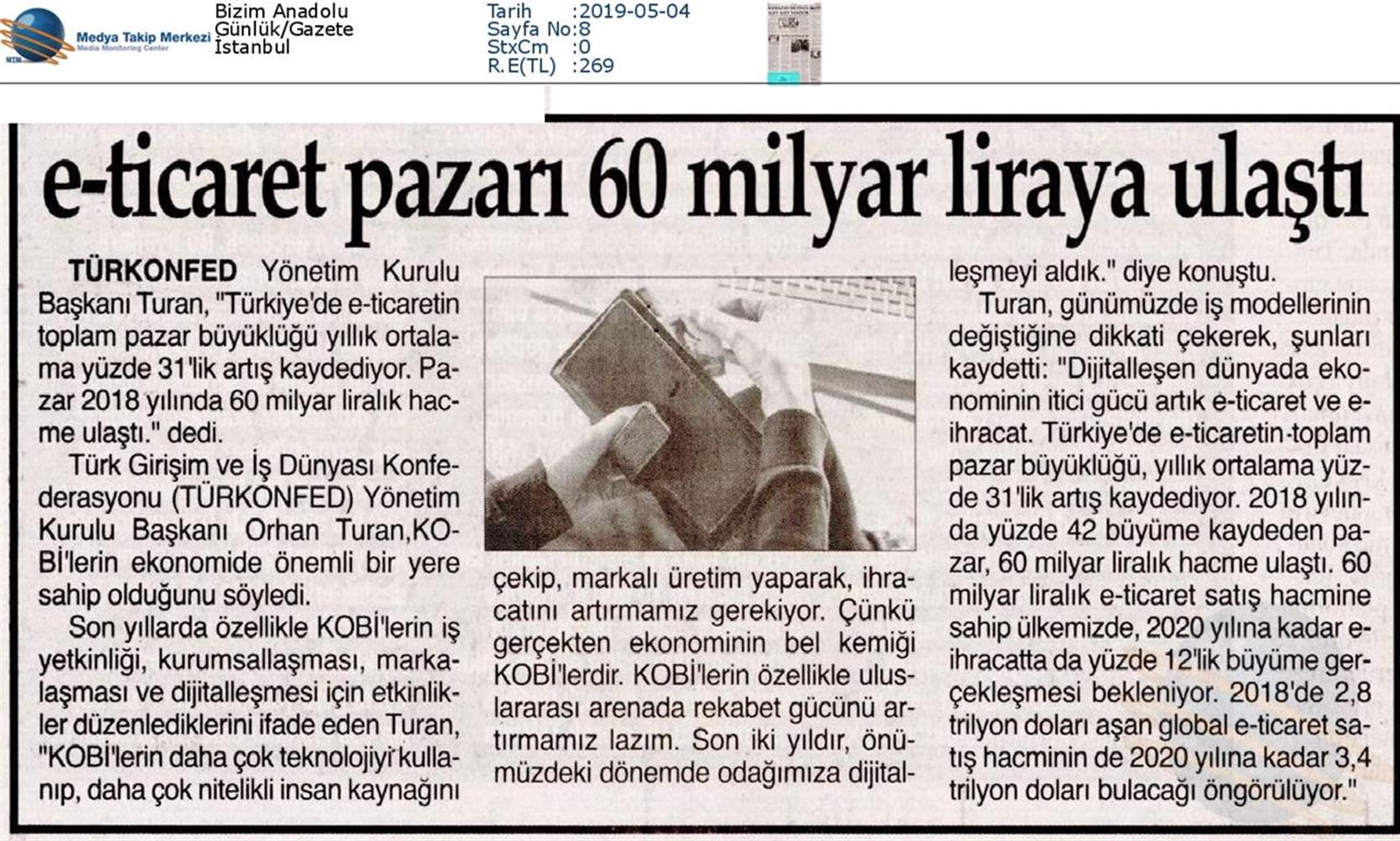 Dijital Ticaret Zirvesi Medya Yansimalari 2 Mayis 2019 Gaziantep - 6