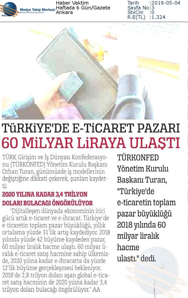 Dijital Ticaret Zirvesi Medya Yansimalari 2 Mayis 2019 Gaziantep - 10