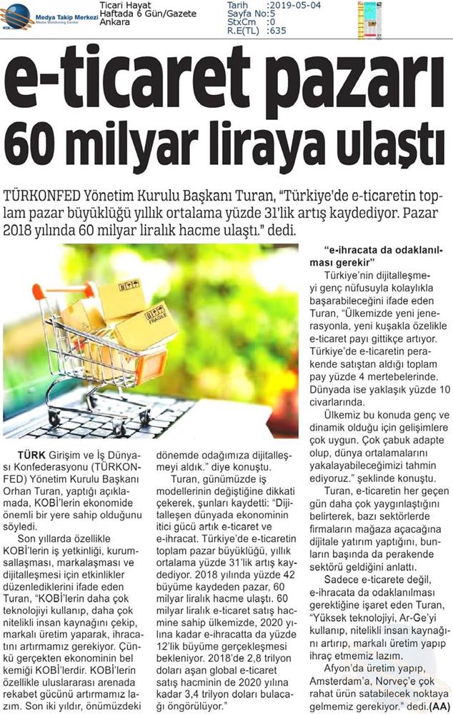 Dijital Ticaret Zirvesi Medya Yansimalari 2 Mayis 2019 Gaziantep - 11