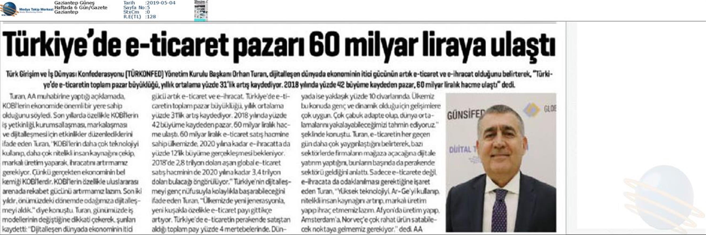 Dijital Ticaret Zirvesi Medya Yansimalari 2 Mayis 2019 Gaziantep - 43
