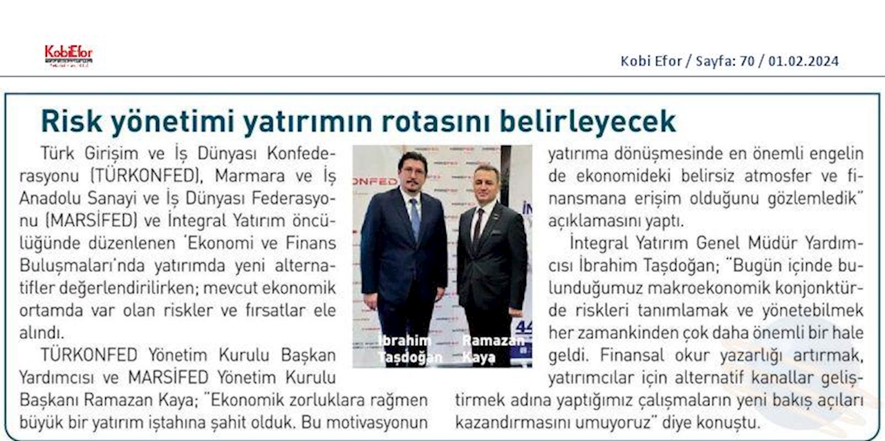 Ekonomi Ve Finans Buluşmalari 16 Ocak 2024 Bursa - 5