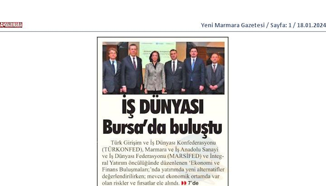 Ekonomi Ve Finans Buluşmalari 16 Ocak 2024 Bursa - 12