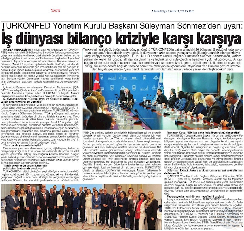 Federasyon Başkanlari Toplantısı 23 24 Mayis Ankara - 3