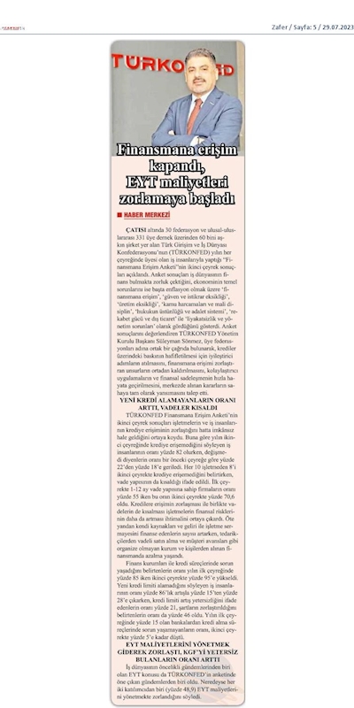 Finansmana Erisim Anketi Basin Aciklamasi 28072023 - 24